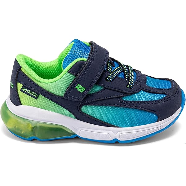 Amazon.com | KangaROOS Men's Sneaker, Dk Navy Lime, 5 | Fashion